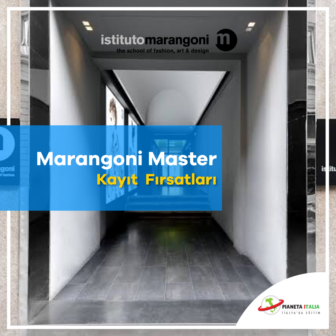 Marangoni Master Kayıt Fırsatları